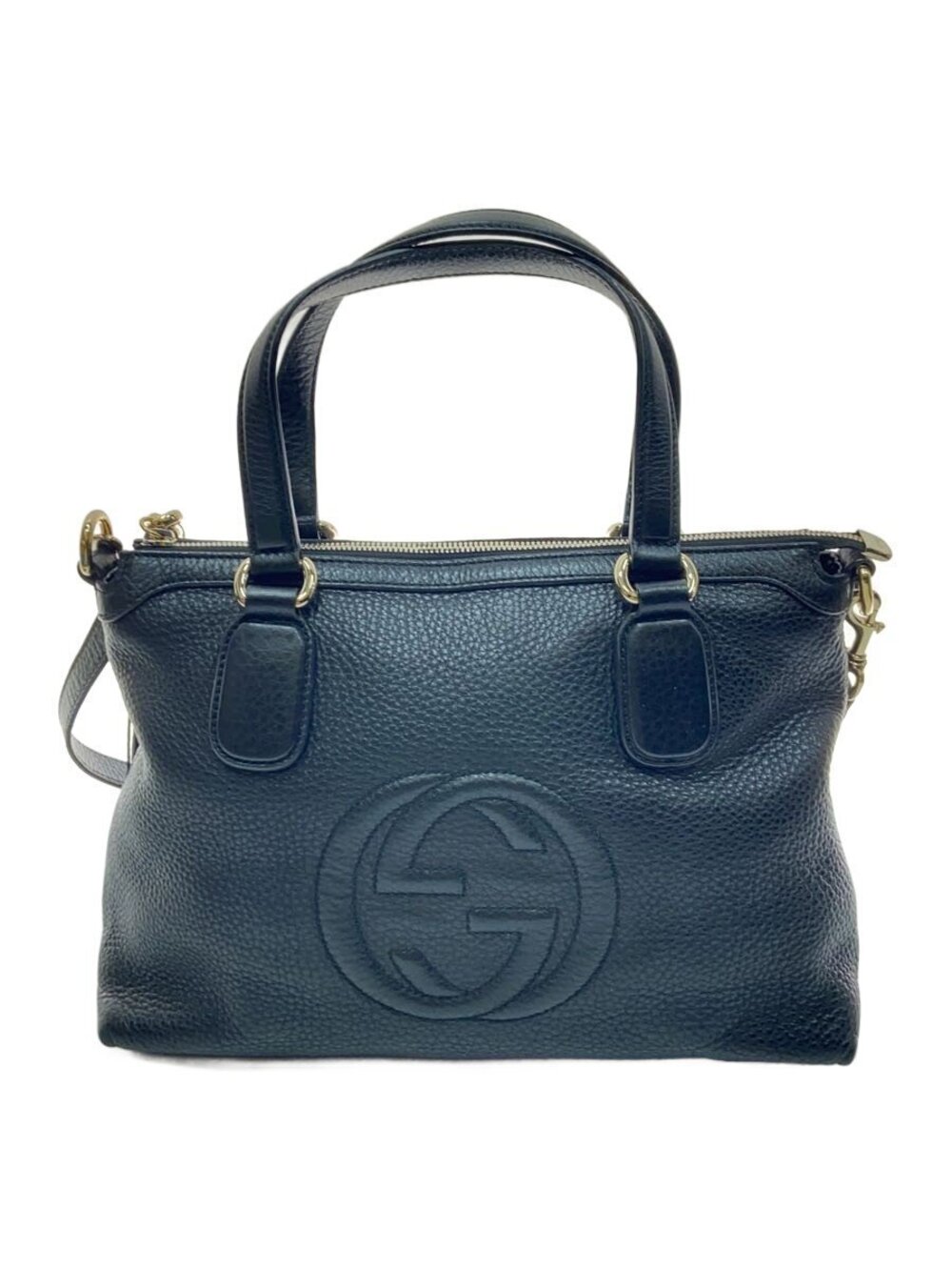 Gucci Handbag Soho Leather Black